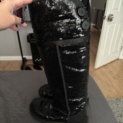 Sparkly Over the Knee UGG Boots
