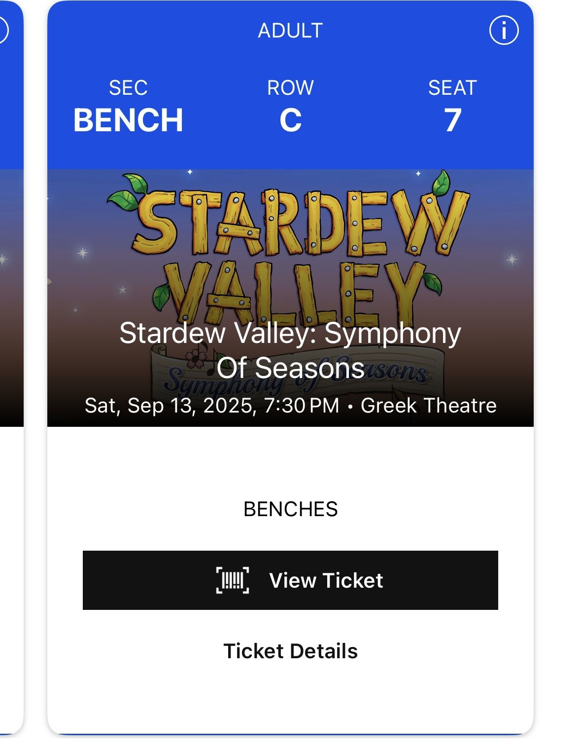 Stardew Valley Symphony Of Seasons LA 
