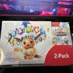 Prismatic 2 Pack ETB Booster bundle