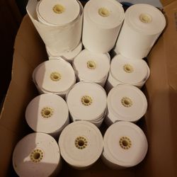 15 Paper Rolls 3" Wide