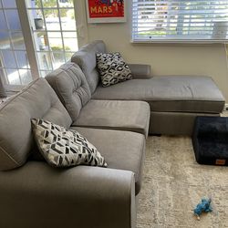 Posh Sofa with Chaise