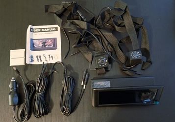 Baby Car Camera for 2 Kids