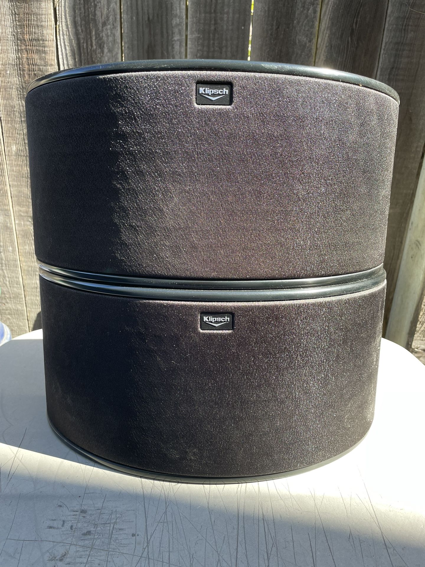 2 Klipsch Stereo Speakers
