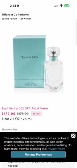 Tiffany &co perfume