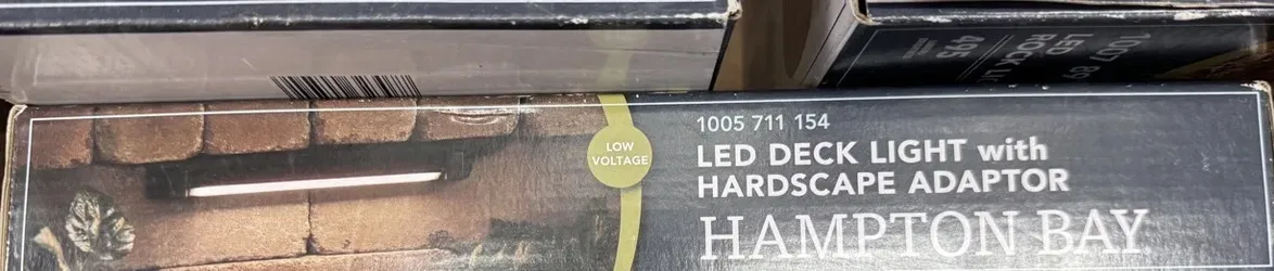 Hampton Bay LED Deck Light w/ Hardscape Adaptor