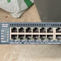 Cisco 48 port Gigabit Switch!