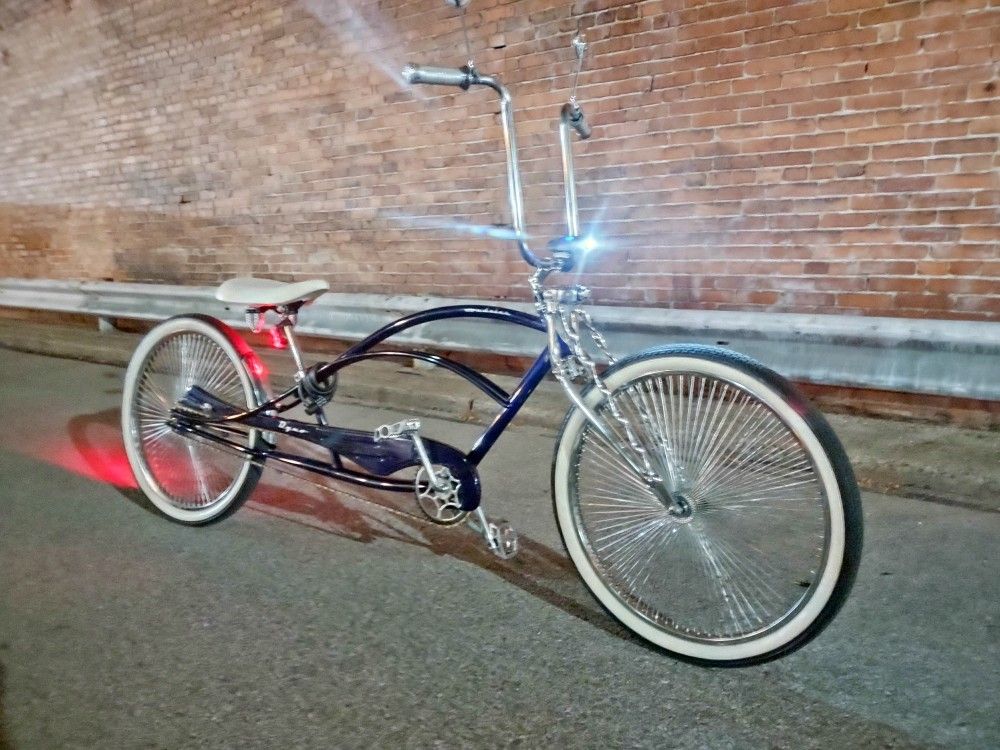 Early 80's Dino Stretch Springer In Great Condition, Been Hidden Away For The Last 30 Years, Can't Ride With Out Thumbs Ups & Nice Bike. Fun Bike. 300