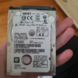 HGST 250GB Hard Drive 2.5 Inch