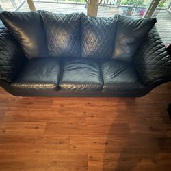 Black Couches
