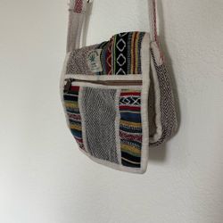 HEMP CROSSBODY PURSE