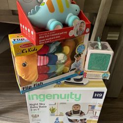 Infant Chair And Toy Bundle 