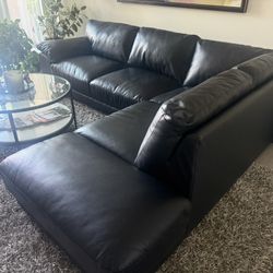 Genuine Leather Sofa Sectional  