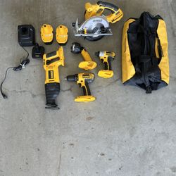 Dewalt Power Tools And Batteries