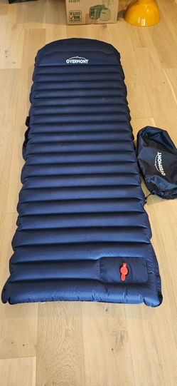 Pending: Overmont Ultralight Inflatable Backpacking Sleeping Pad, Like New