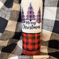 Christmas Resin Tumbler