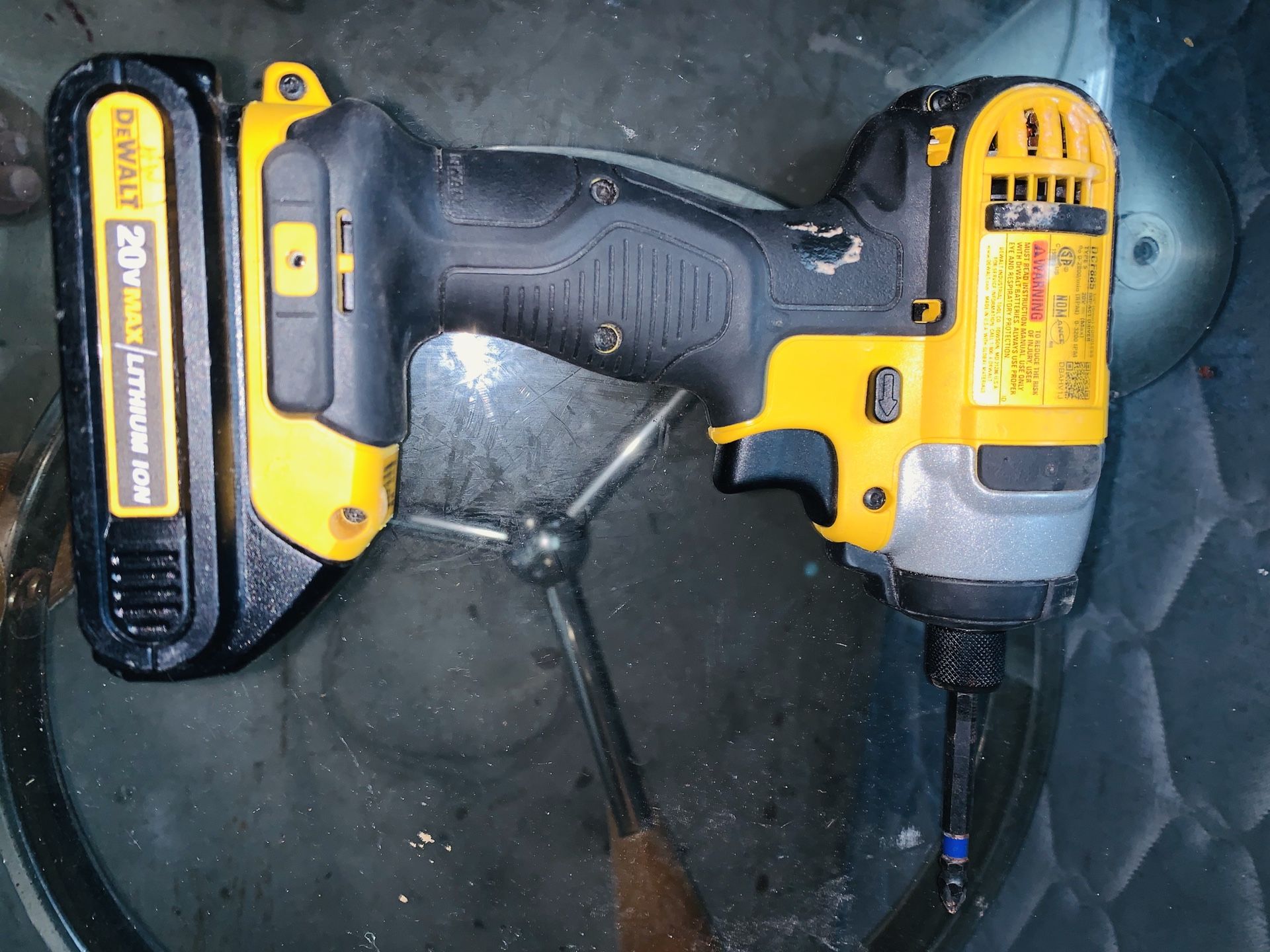 Dewalt drill driver like new with battery ..