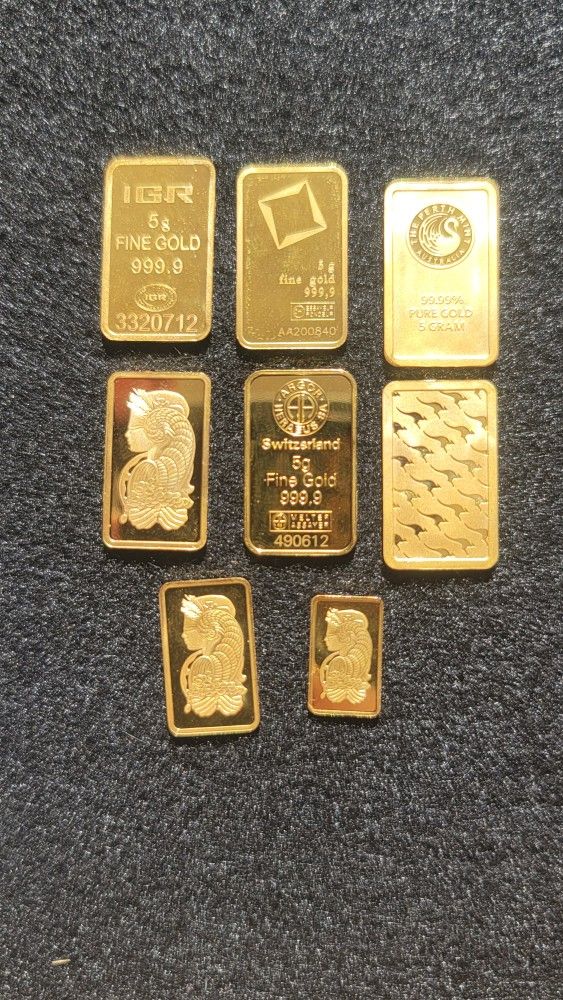 Fractional Gold Bars Pure Gold Bullion for Sale in WA OfferUp
