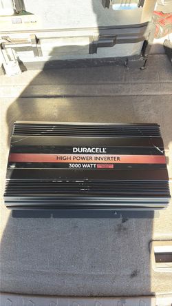 Duracell 3000 Watt High Power Inverter