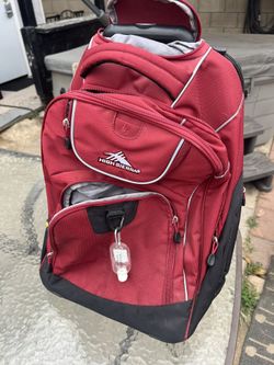 High Sierra Rolling Backpack