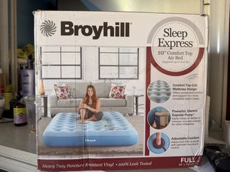 10” comfort top air bed