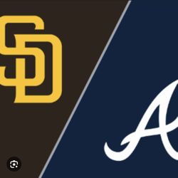 PADRES BRAVES GAME 1 Gallagher Square!!!!