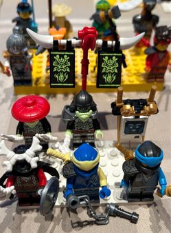 Ninjago Mini figures New Assembled