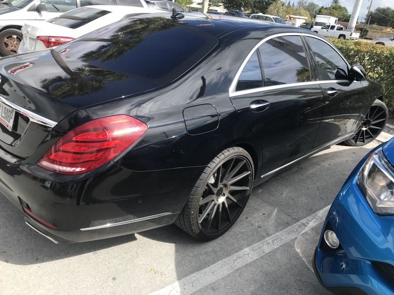 22inch Mercedes s550 rims
