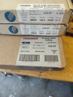 Metal Cut Off Wheels ..Metal Saw Blades 