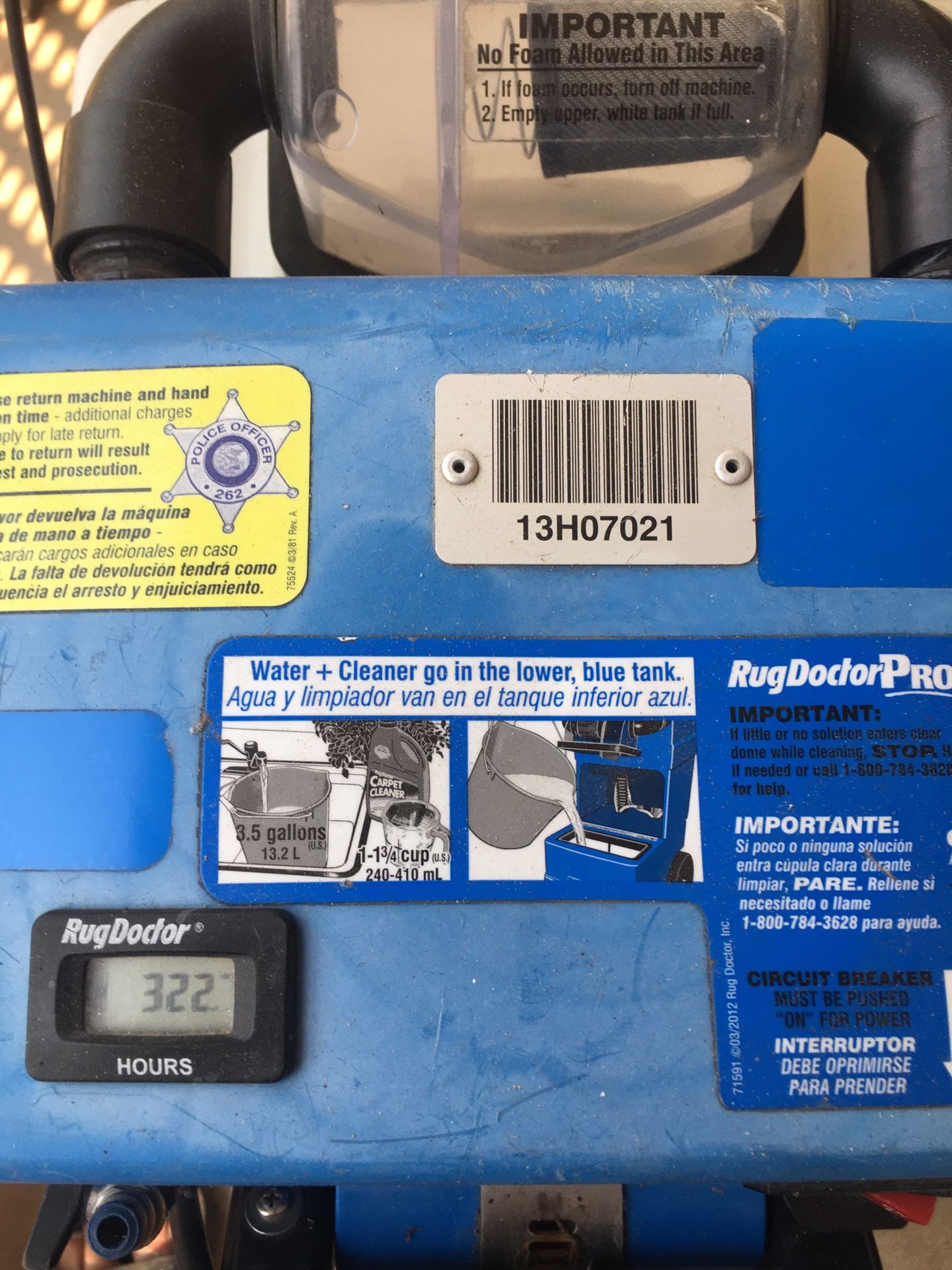 Heavy duty Carpet cleaning machine ( professional) for Sale in Valley Center, CA OfferUp