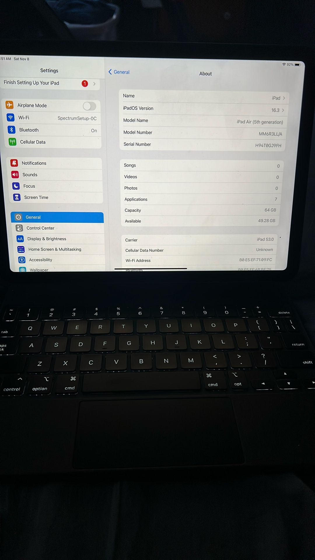 iPad Air 5th gen 