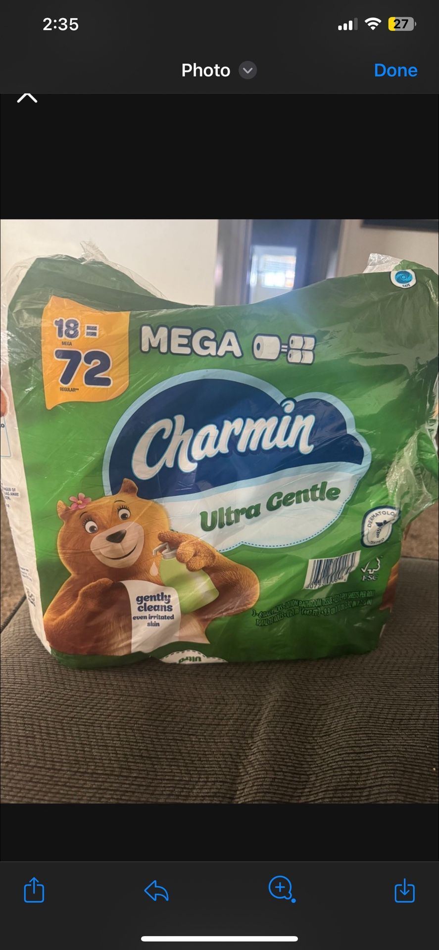 10$ Charmin Toilet Paper