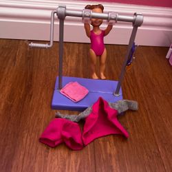 Barbie Gymnastics Set