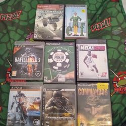 PS2 & PS3 Game Lot