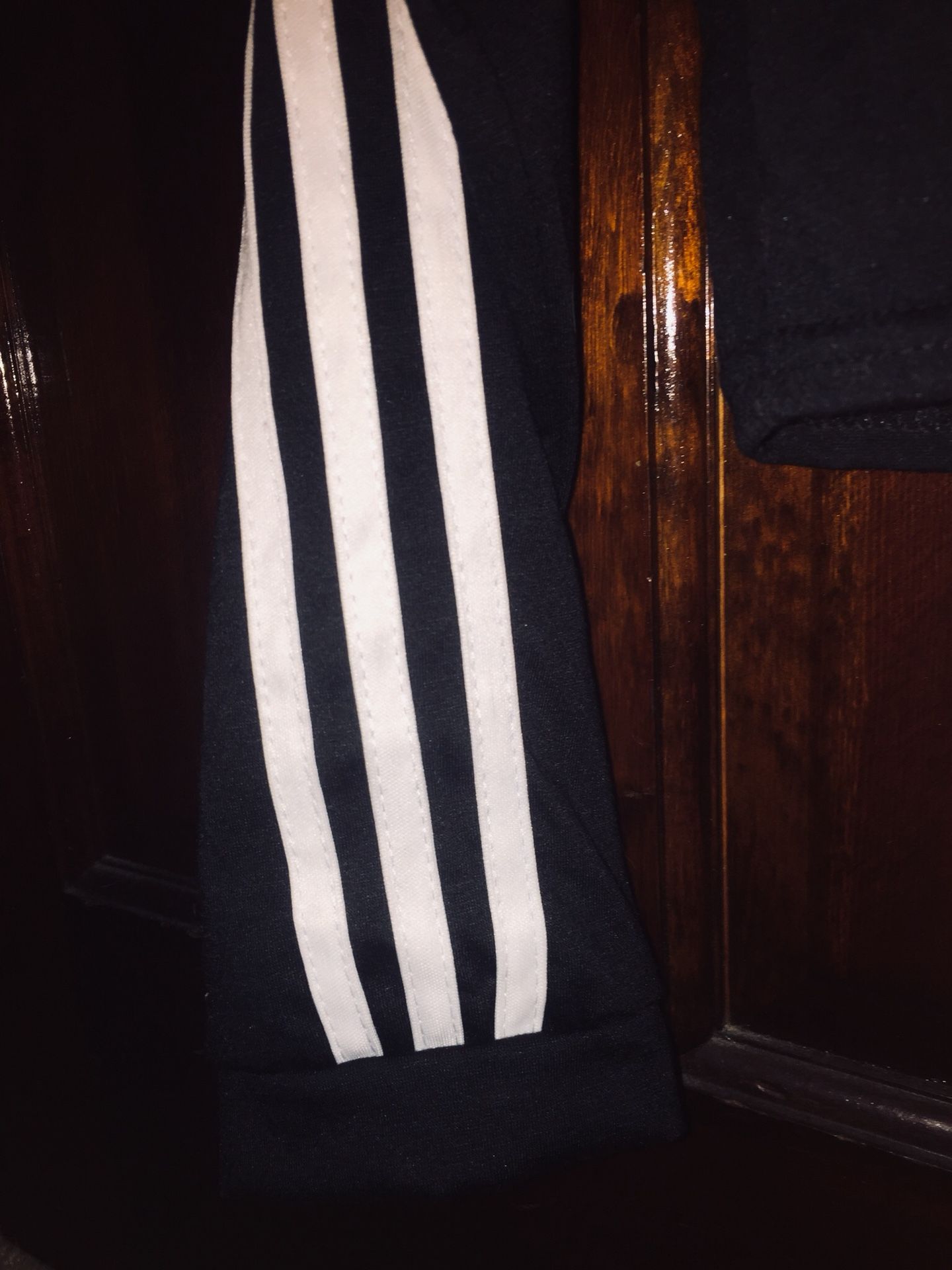 Black & white hooded crop top-tracksuit
