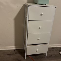 White Drawers