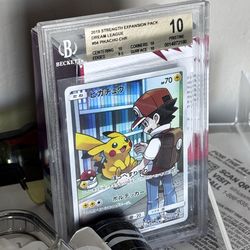 Pikachu pokemon cards BGS 10
