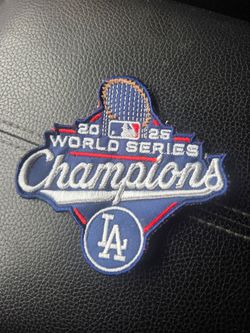 2025 Dodgers World Series Champions Patch