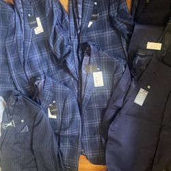 $4200 Worth Lot of New with Tags Lauren Ralph Lauren Tommy Hilfiger Mens Suit Sport Coat Jacket