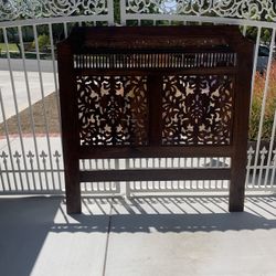 Queen Carved Headboard 