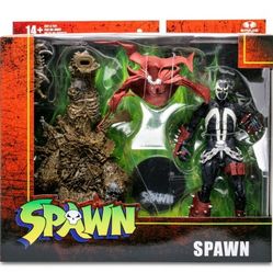 SPAWN DELUXE FIGURE WITH THRONE