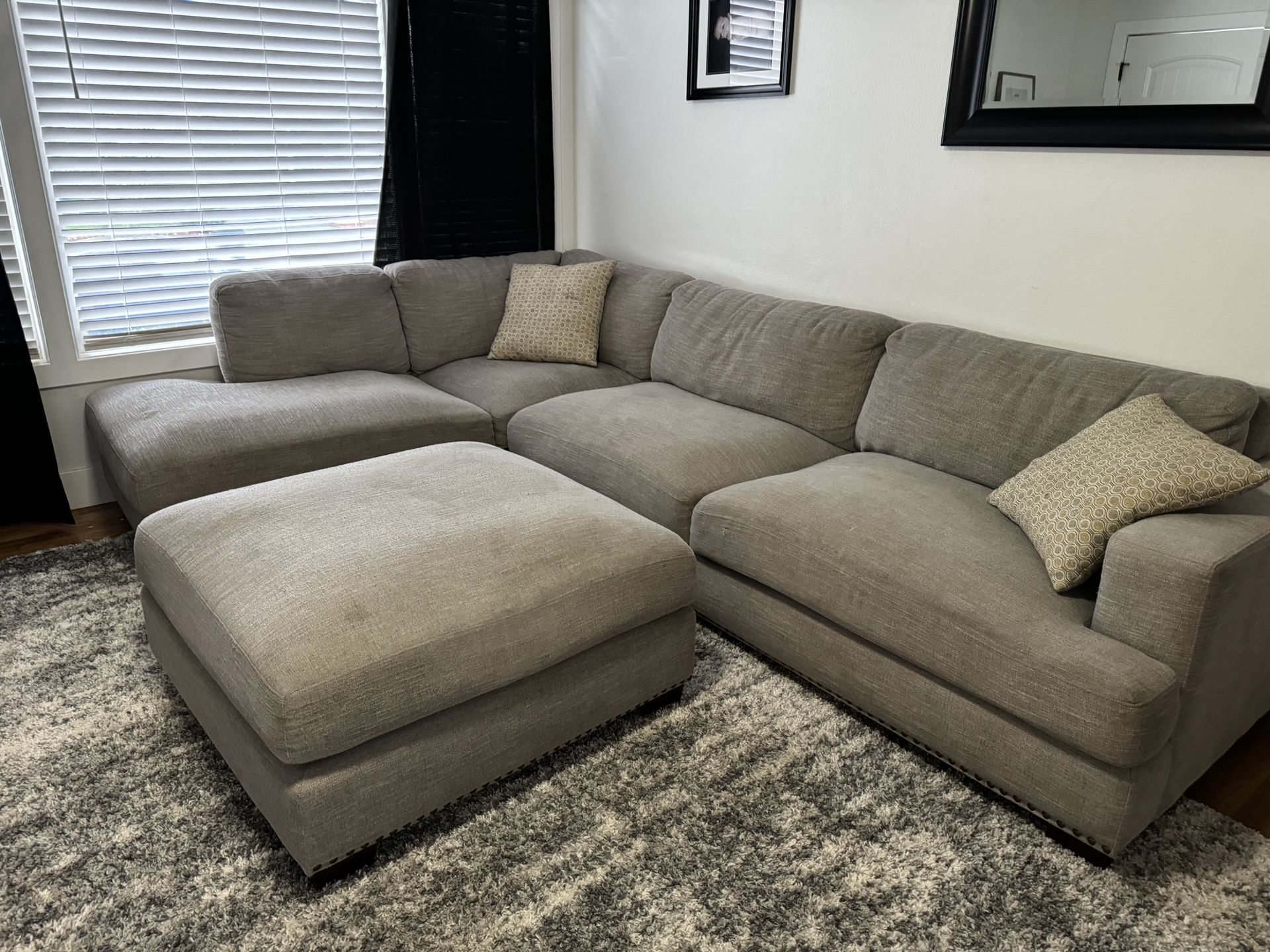 Couch & Ottoman 