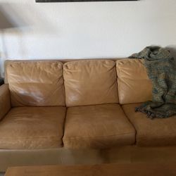 All Leather Couch