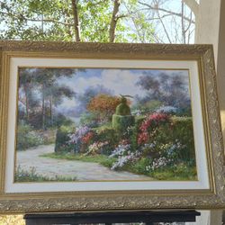 Stunning impressive Large Scale ornate painting by Henry Marcus Moran (1877–1960)