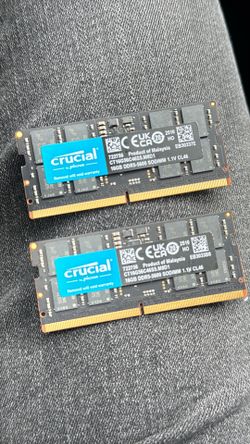 Crucial 32GB 2 x 16GB DDR5 SDRAM Memory Kit CT2K16G56C46S5