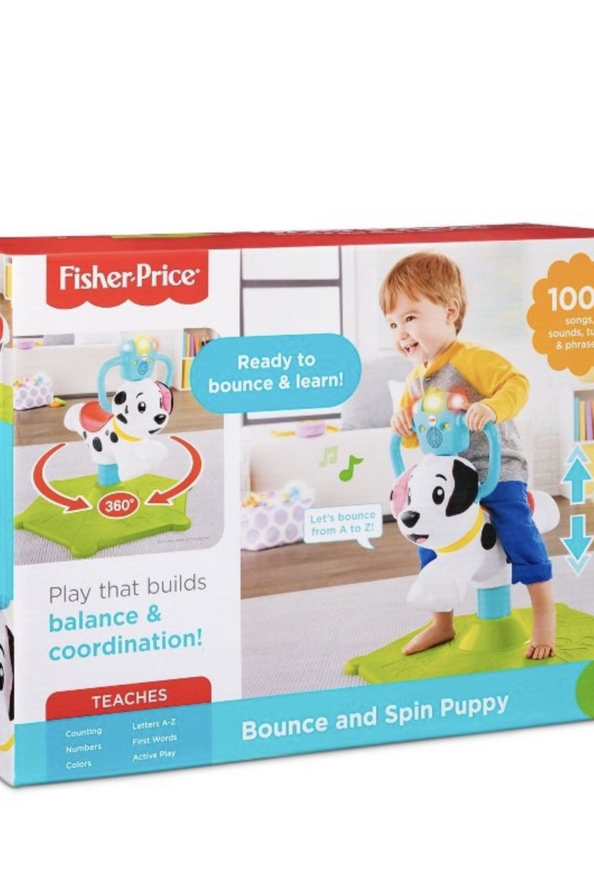 Bounce & Spin Puppy Fischer Price 