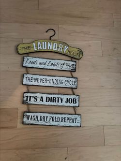 Laundry room display