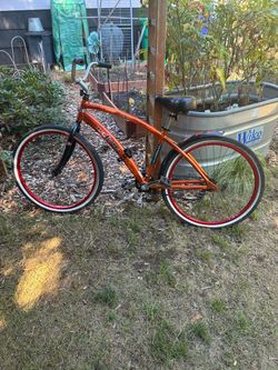 Takoma Aluminum Cruiser Bike Orange