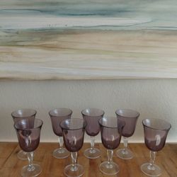 Set of 8 Water/ Wine Glasses