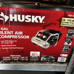 Husky 1 Gal Silent Air Compressor 