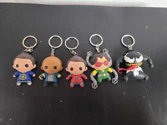 Assorted Spider-man Keychains
